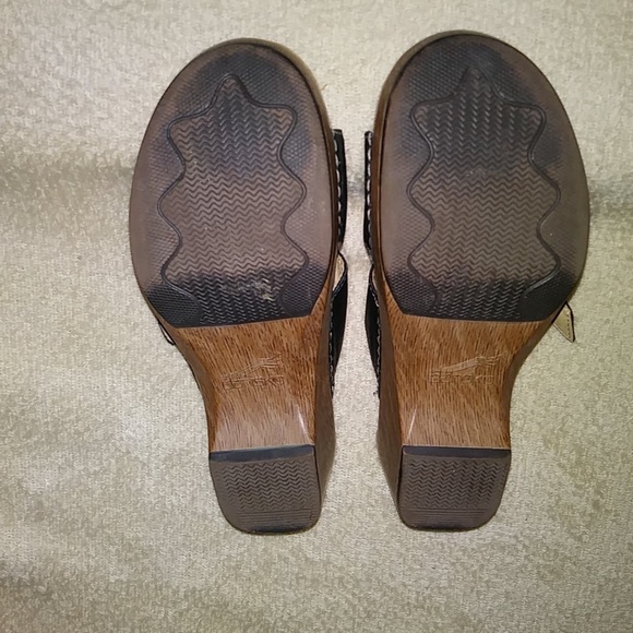 DANSKO SOPHIE PLATFORM SANDAL SIZE 38/ 7-7.5 US - Picture 6 of 7